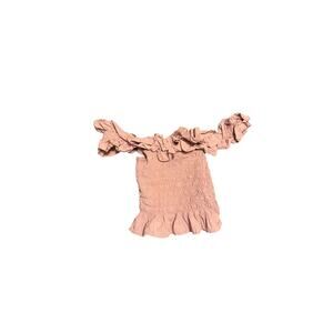ganni off shoulder top